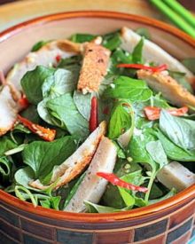 Cách làm món gỏi rau diếp cá ngon lạ miệng hấp dẫn