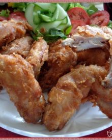 Cánh gà chiên mắm ruốc