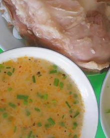 Cháo đầu heo