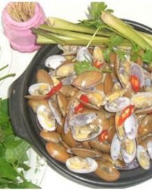 Chip chip hấp sả ớt