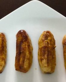 Chuối sáp nướng