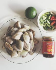 Làm nghêu sốt XO siêu ngon trong 10 phút