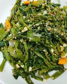 Nộm rau muống mắm tôm