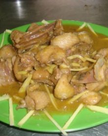 Vịt xào chao